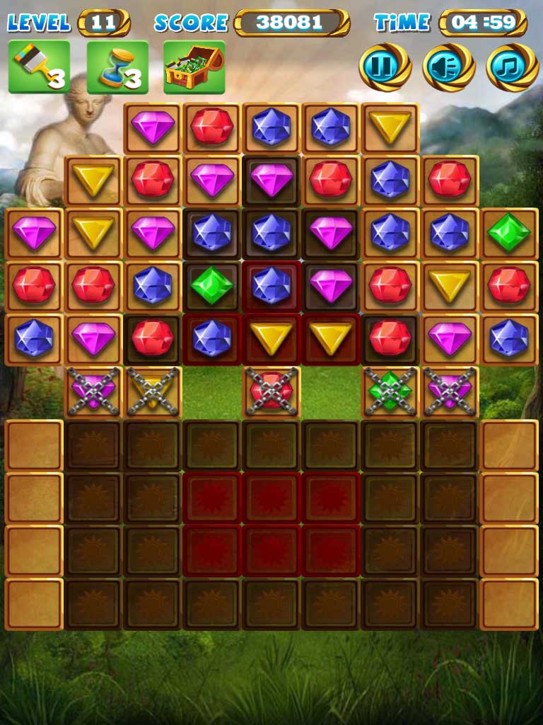 Jewels Crush Saga HD screenshot 7