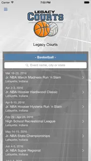 legacy courts iphone screenshot 1