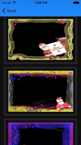 2016 Christmas & New Year Customize Card Frameのおすすめ画像5