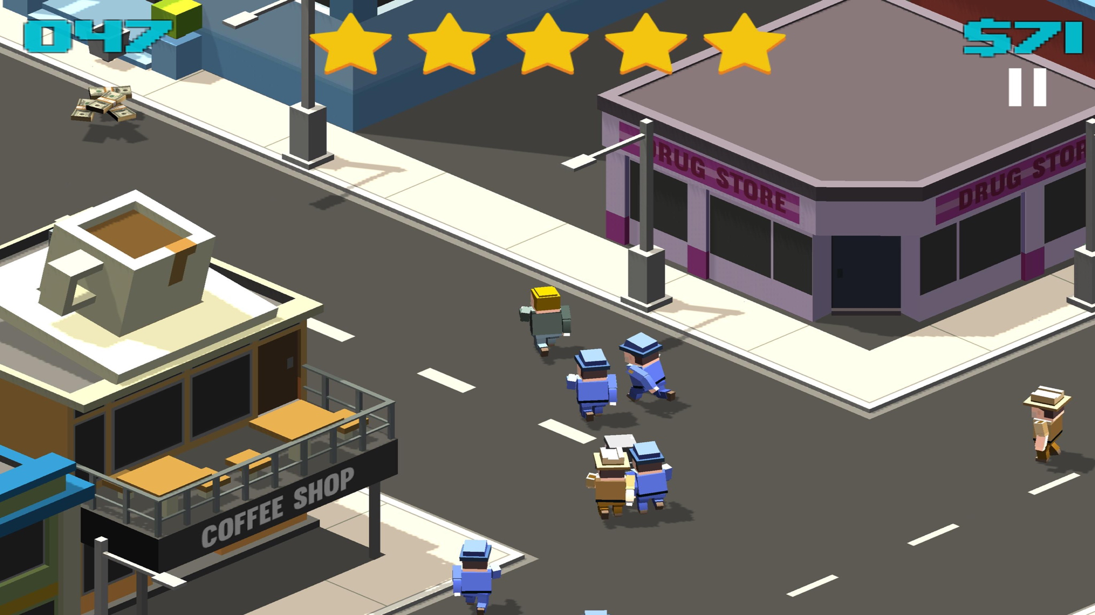 Run Pablo! A Cops and Robbers Game
