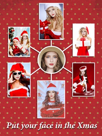 Xmas Face Montage Effects - Change Yr Face with Dozens of Elf & Santa Claus Looksのおすすめ画像2
