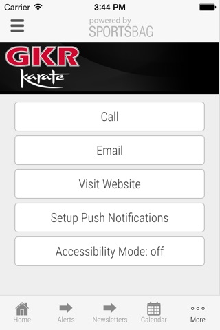 GKR Karate International screenshot 4