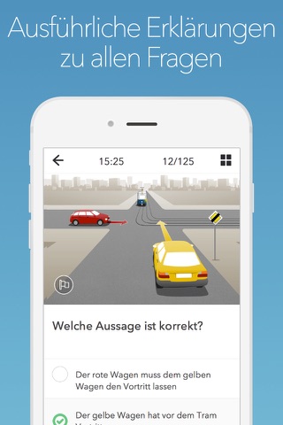 Auto Theorie Schweiz: Führerschein Schweiz 2016 screenshot 3