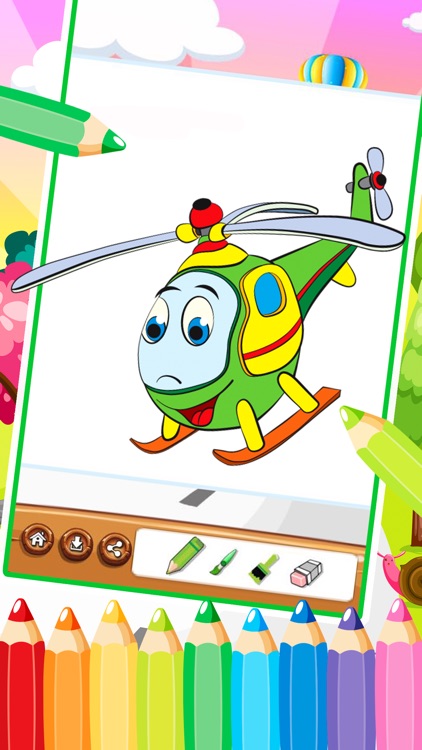 Car Fire Truck Free Printable Coloring Pages For Kids 2 screenshot-4