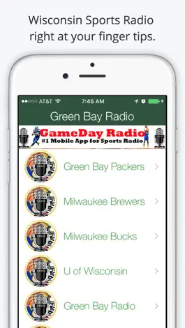 Game screenshot Green Bay GameDay Live Radio – Packers & Bucks Edition mod apk