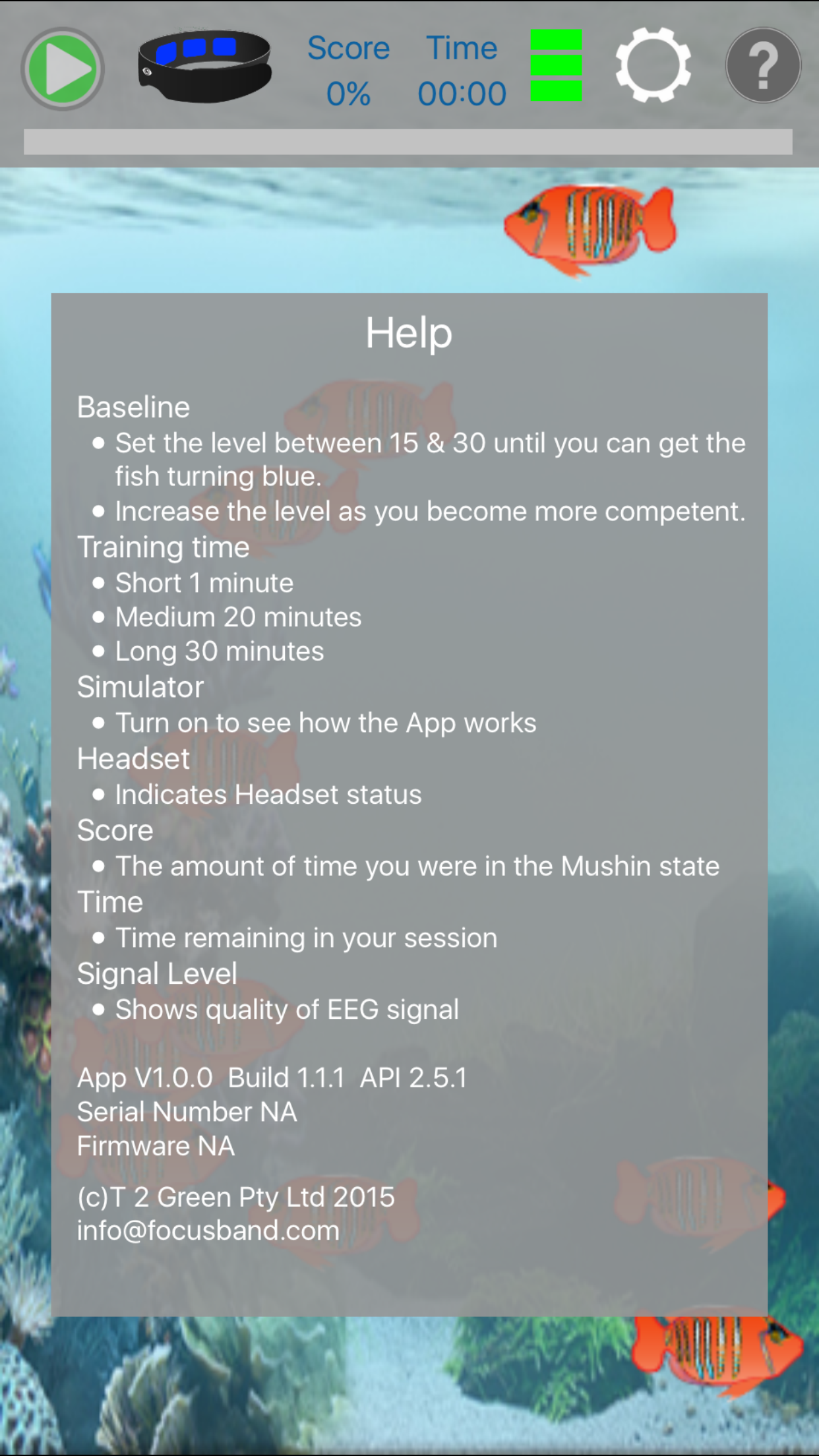 FocusBand FluidMynd screenshot 4