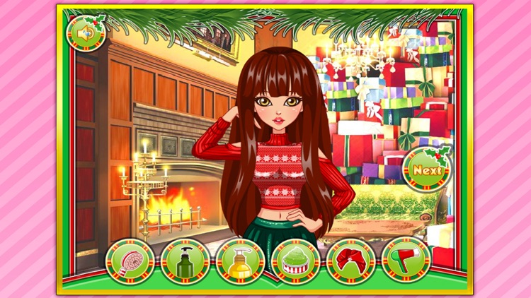 special hairstyles-Christmas