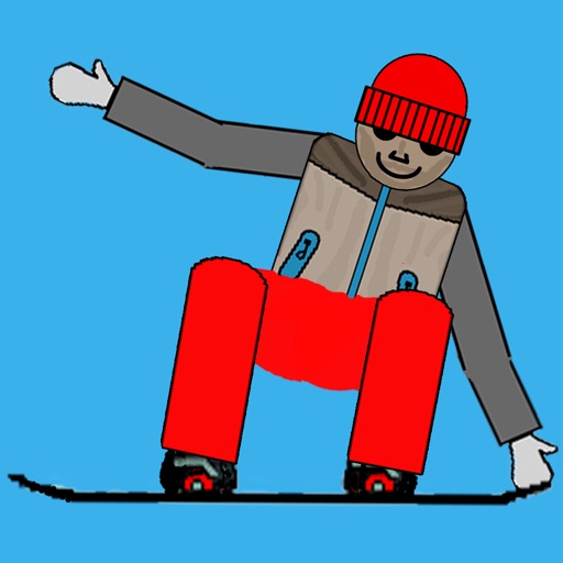 Wild Rider Snowboarding Icon