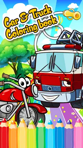 Game screenshot Car Fire Truck Free Printable Coloring Pages For Kids mod apk
