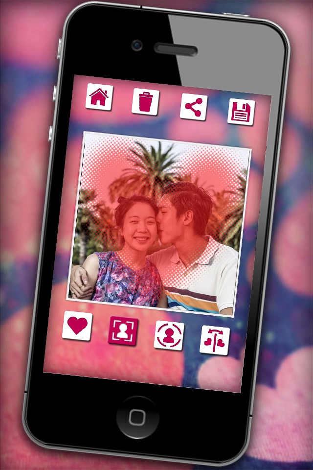 Photo editor for your profile with frames and love filters screenshot 2