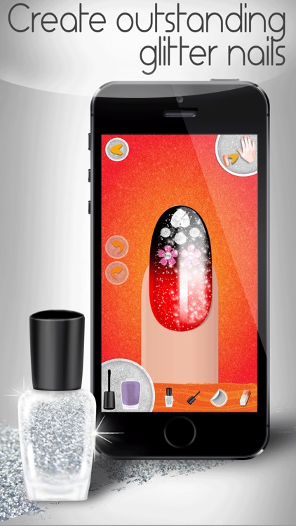 Glitter Nail Makeover Salon - Play Fashion Spa Game And Get Shiny Manicure Design.s