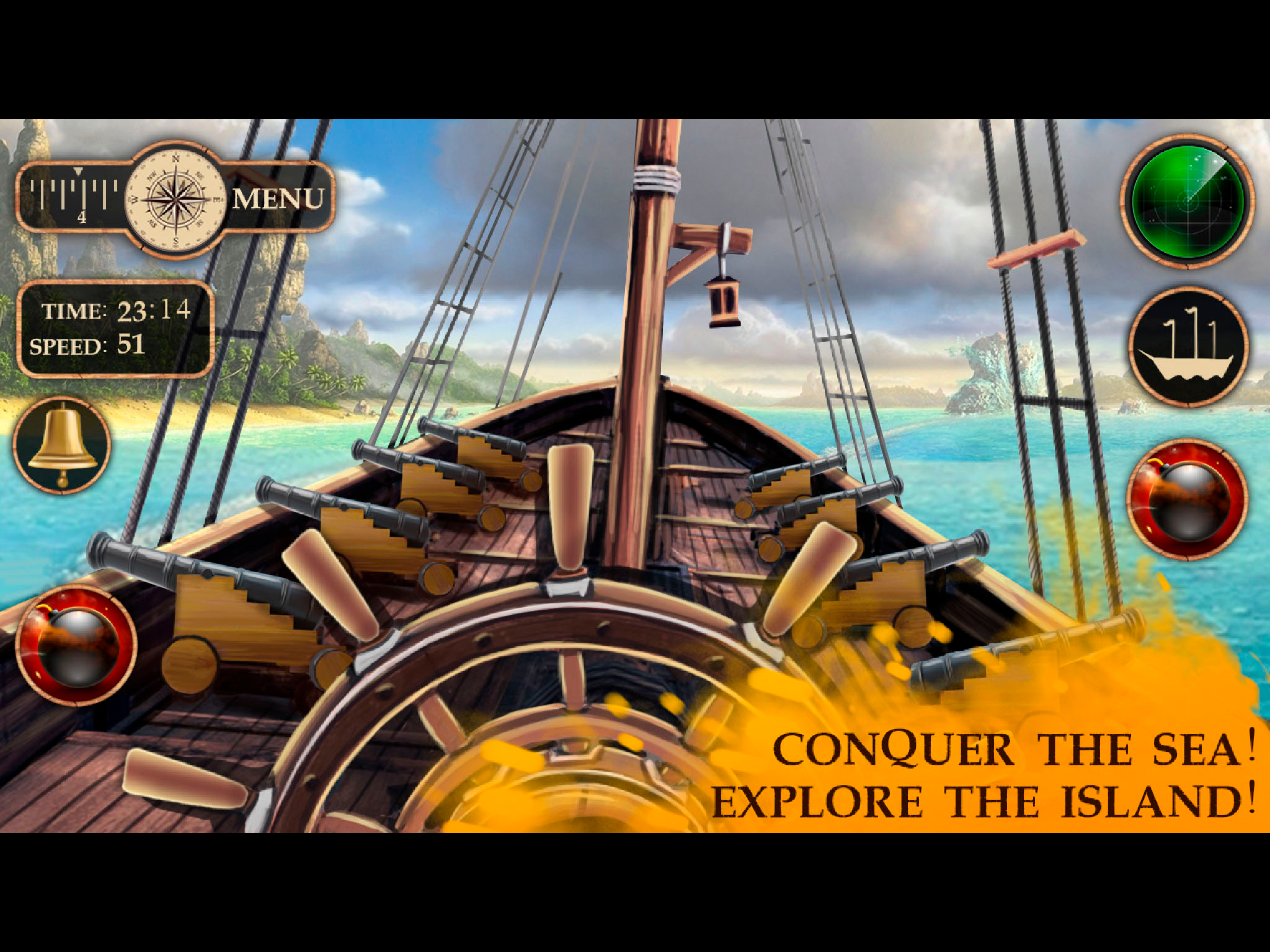 Simulator Driving Ship 3D