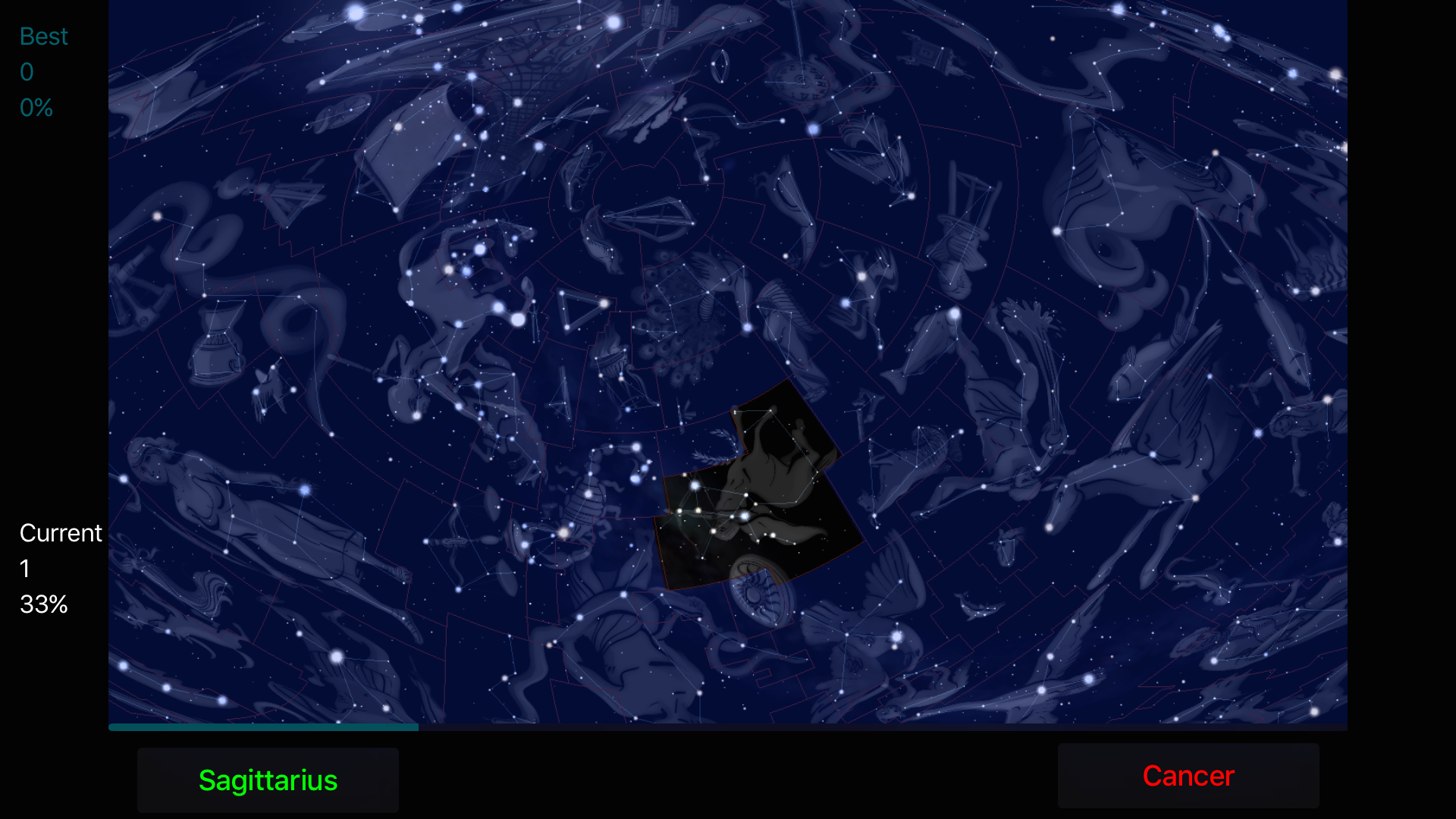 Constellations Quiz Game