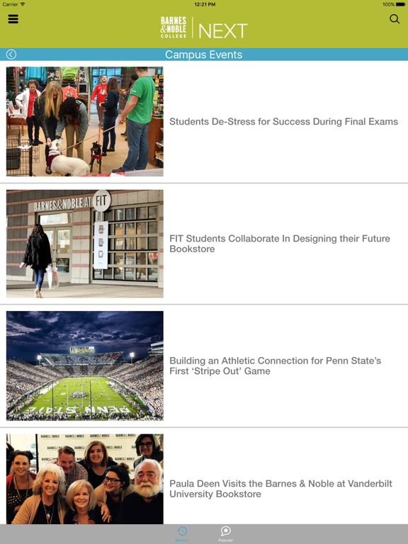 Barnes Noble College Next App Price Drops