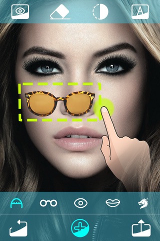 Face Makeup Booth Pro - Sticker Editor to Change Hair & Eye Color, Add Glasses & Tattoos screenshot 4