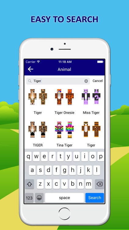 Custom Skins - Exclusive Collection of Minecraft Skins screenshot-3