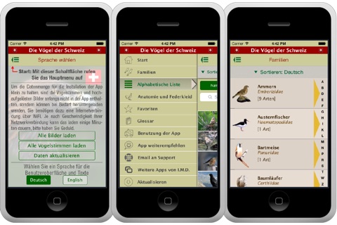 Die Vögel der Schweiz screenshot 2