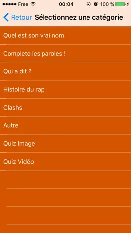 Game screenshot Quiz Du Rap FR apk