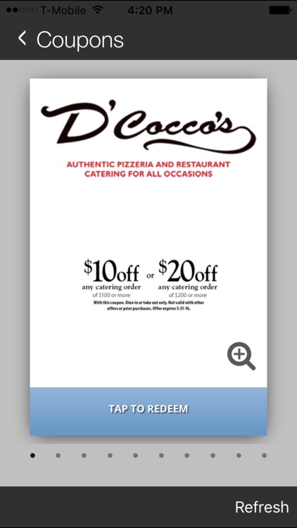 D'Cocco's Pizzeria Restaurant screenshot-4