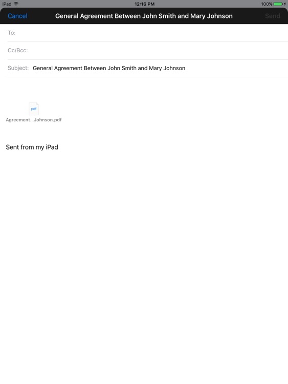 Simple General Agreement