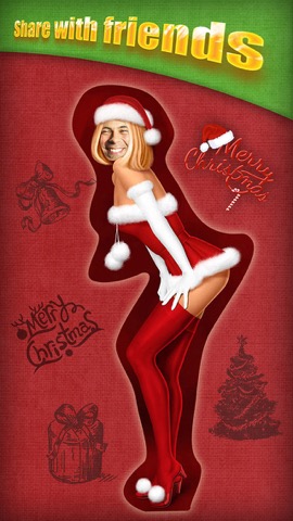 Christmas Face Photo Booth - Make your funny xmas pics with Santa Claus and Elf framesのおすすめ画像5