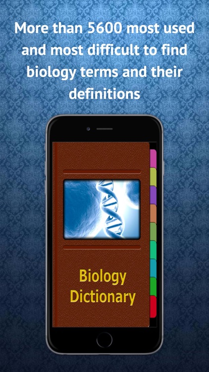 Biology Terms Dictionary