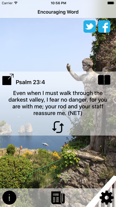 Encouraging Word 2 iPhone screenshot 1 - Reference app