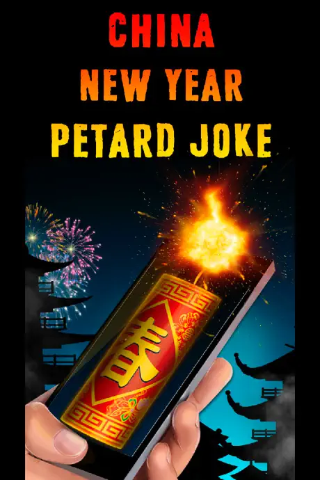 China New Year Petard Joke