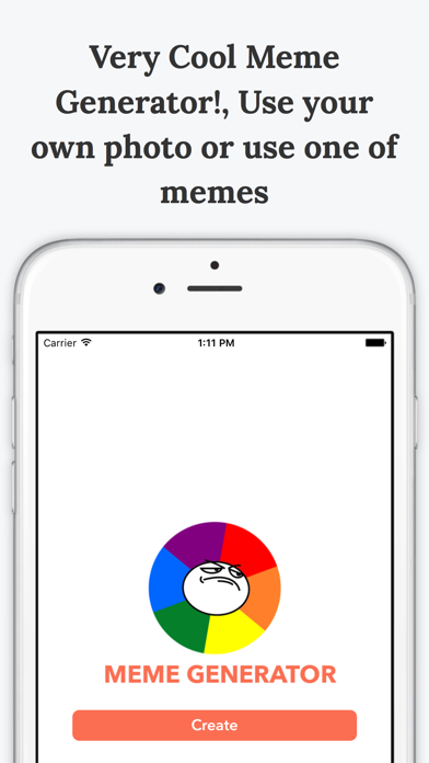 Screenshot #1 pour Meme Tehtaalla Ilmainen Meme Generator