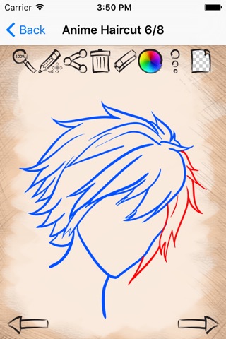 Let's Draw Popular Haircuts screenshot 3