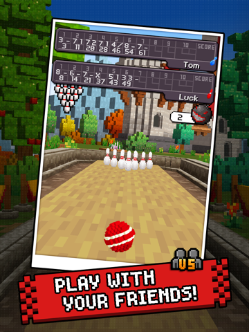 Screenshot #4 pour Mine Bowling - Slingshot and Shuffle-board