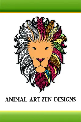 Game screenshot Animal Art Zen Designs - Relaxing Coloring Book for Adults mod apk