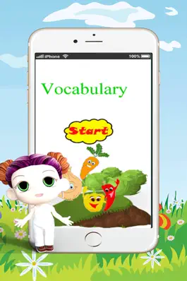 Game screenshot Изучение английского языка Словарь Vegetable: обучение Обучение игры для детей начинающих mod apk