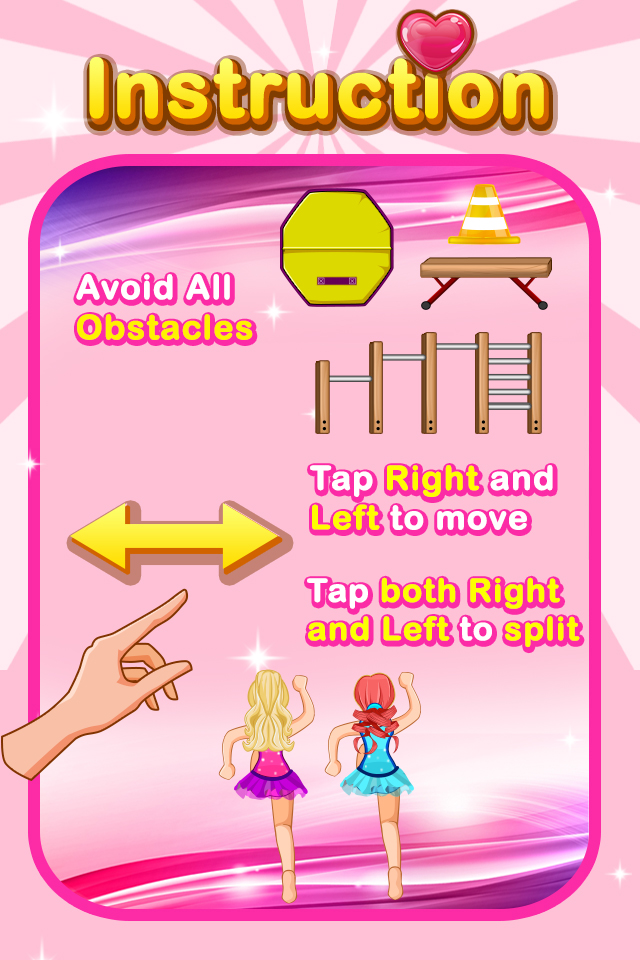 Amazing Princess Gymnastics Twins Run