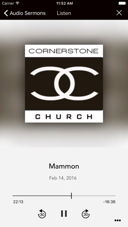 Cornerstone Church MO