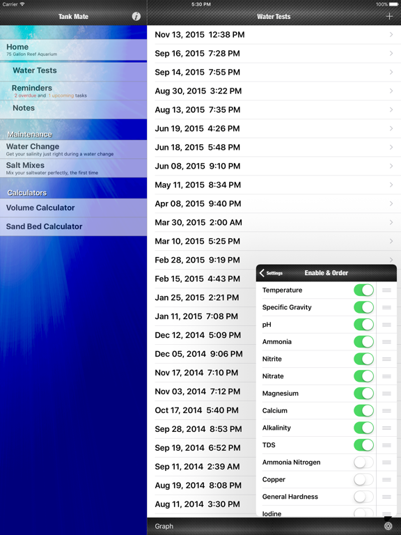 Screenshot #4 pour Tank Mate - The Aquarist's Helper