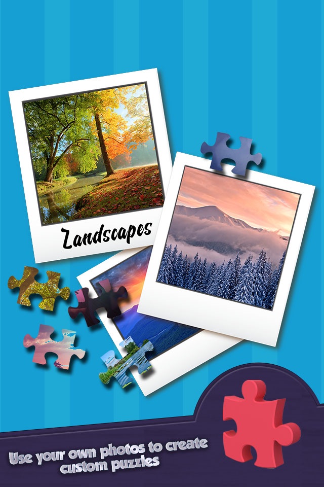 Jigsaw Charming Landscapes HD Puzzles - Endless Fun Activity screenshot 3