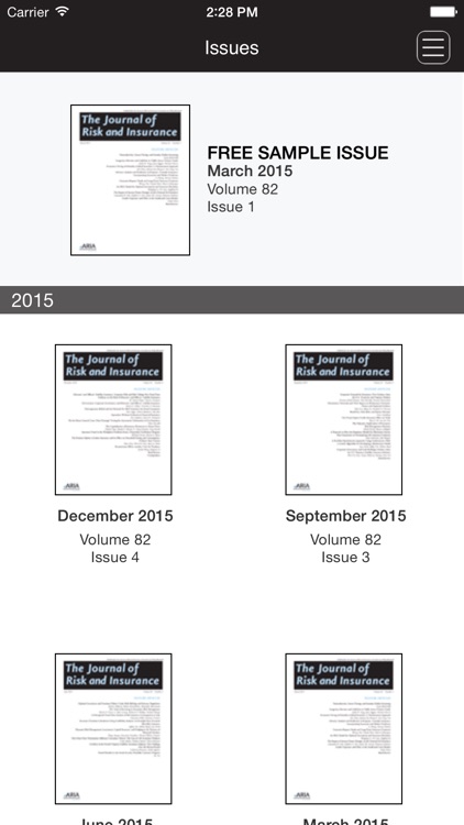 Journal of Risk and Insurance screenshot-3