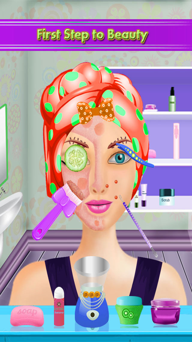 Party Girl Face Paint Salon - Superstar Girl
