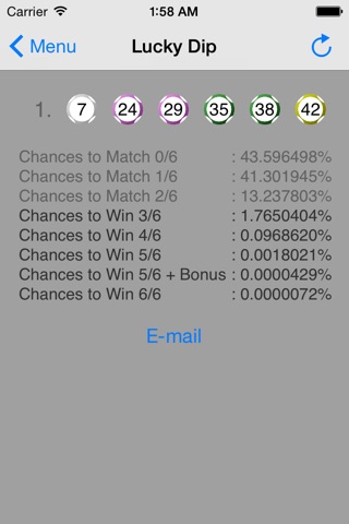 Lotto Win! - Free screenshot 2