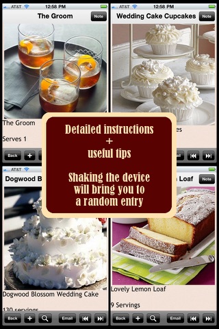 Wedding Recipes Plus+ screenshot 2