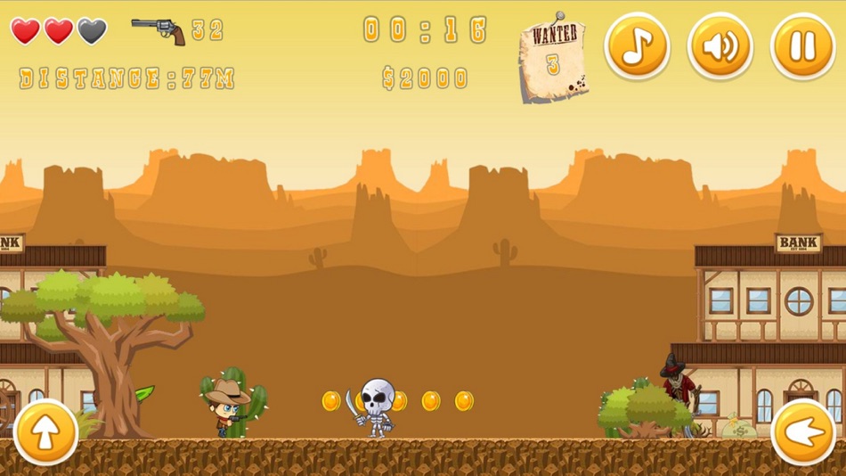 #2. Cowboy Run and Jump (iOS) 由: pratthana wadtanaoi