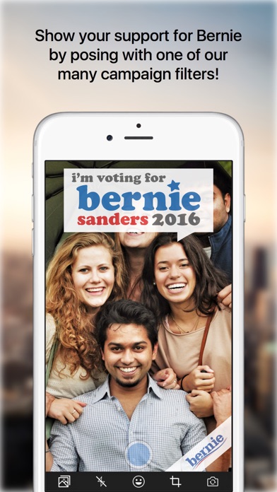 How to cancel & delete Berning Up - Show your Support for Bernie from iphone & ipad 1