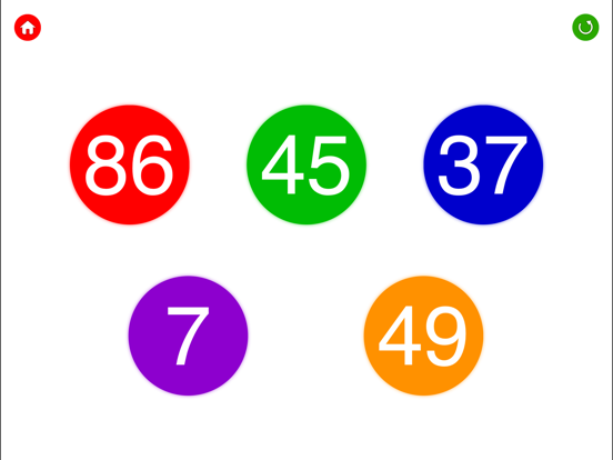123 Touch the Numbers for preschool kids iPad screenshot 4 - Education app