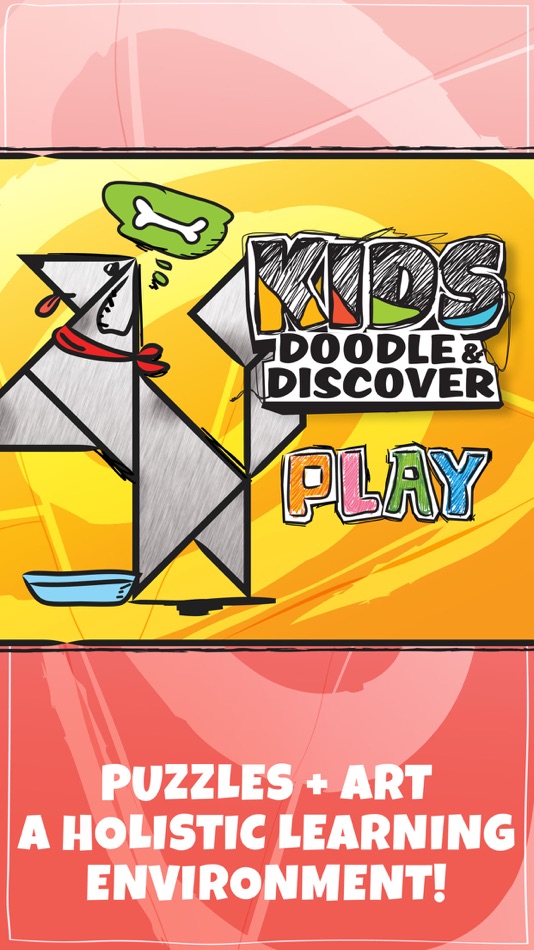 Kids Doodle & Discover: Dogs - Color, Draw & Play - 3.6.3 - (iOS)