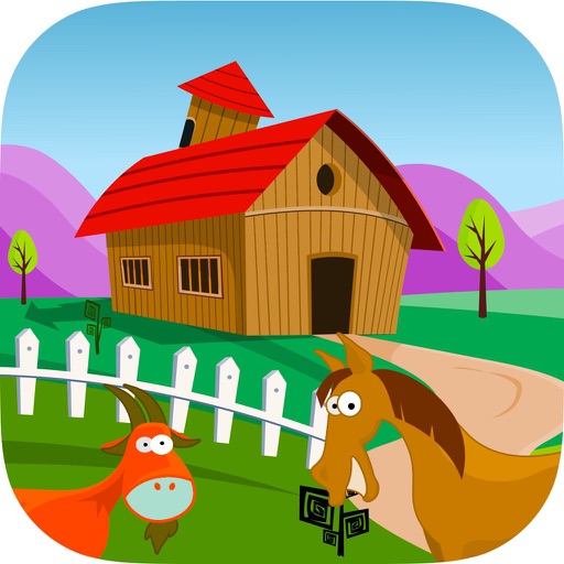 Farm Adventure for Kids - Educational game with animals and letters for children, toddlers, babies, boys and girls