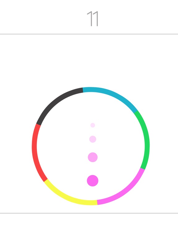 Dot Bounce In Circle- Free Endless Color Game Modeのおすすめ画像5