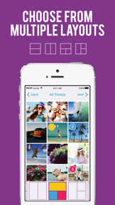 Photo Collage Portrait Studio: Cool patterns, effects, grids, frames + layouts screenshot