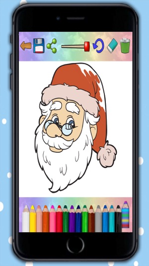 Christmas Coloring Book Pages – Paint & Draw(圖4)-速報App