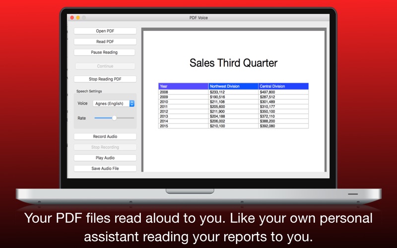 Screenshot #1 pour PDF Voice